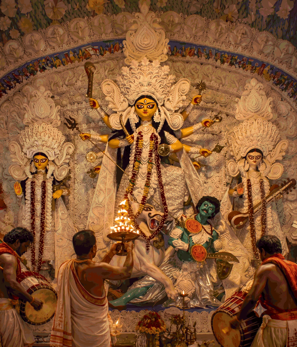 College Square Sarbojanin Durgotsav